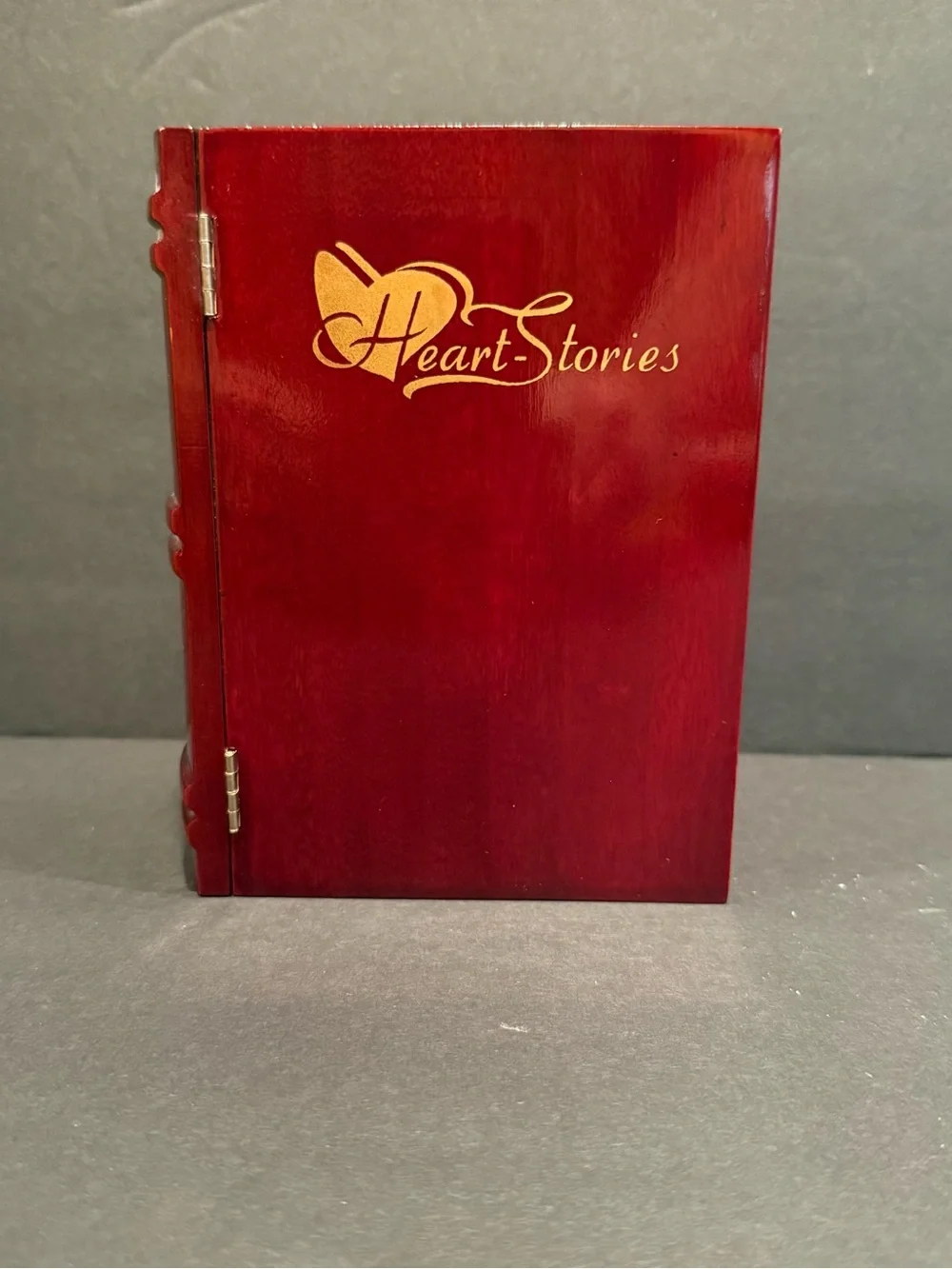 Heart Stories Wooden Keepsake Book Box 30 Inspirational Cards